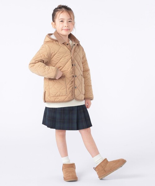 SHIPS（シップス）の「SHIPS KIDS:100～130cm /セレモニー チェック プリーツ スカート（スカート・キッズ・ネイビー・120/100/110/130）」の12枚目の写真
