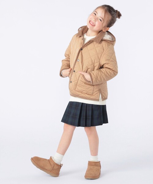 SHIPS（シップス）の「SHIPS KIDS:100～130cm /セレモニー チェック プリーツ スカート（スカート・キッズ・ネイビー・120/100/110/130）」の14枚目の写真