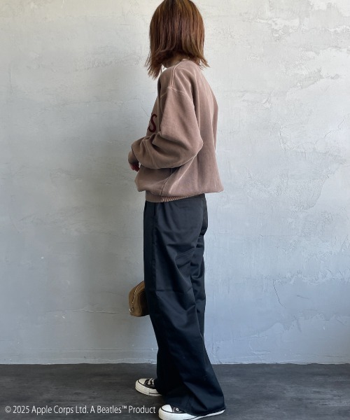 GOOD ROCK SPEED（グッドロックスピード）の「[GOOD ROCK SPEED/グッドロックスピード] 別注 THE BEATLES フロッキープリントスウェット（スウェット・レディース・ブラウン・M/L/XL）」の19枚目の写真