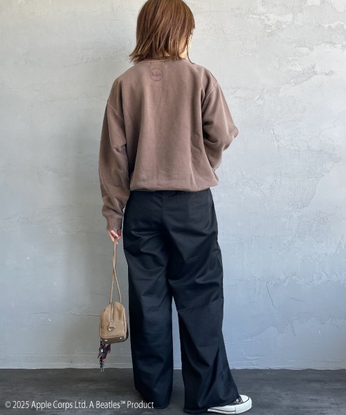 GOOD ROCK SPEED（グッドロックスピード）の「[GOOD ROCK SPEED/グッドロックスピード] 別注 THE BEATLES フロッキープリントスウェット（スウェット・レディース・ブラウン・M/L/XL）」の20枚目の写真