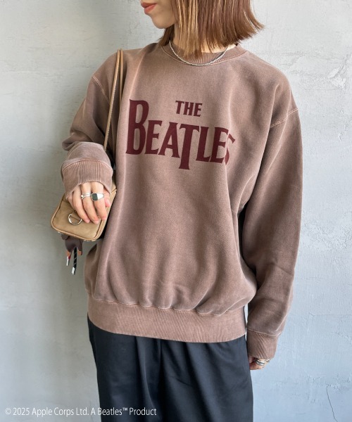 GOOD ROCK SPEED（グッドロックスピード）の「[GOOD ROCK SPEED/グッドロックスピード] 別注 THE BEATLES フロッキープリントスウェット（スウェット・レディース・ブラウン・M/L/XL）」の21枚目の写真