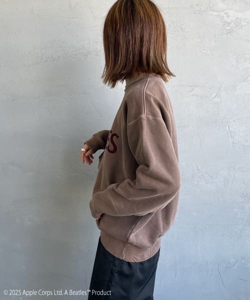 GOOD ROCK SPEED（グッドロックスピード）の「[GOOD ROCK SPEED/グッドロックスピード] 別注 THE BEATLES フロッキープリントスウェット（スウェット・レディース・ブラウン・M/L/XL）」の22枚目の写真