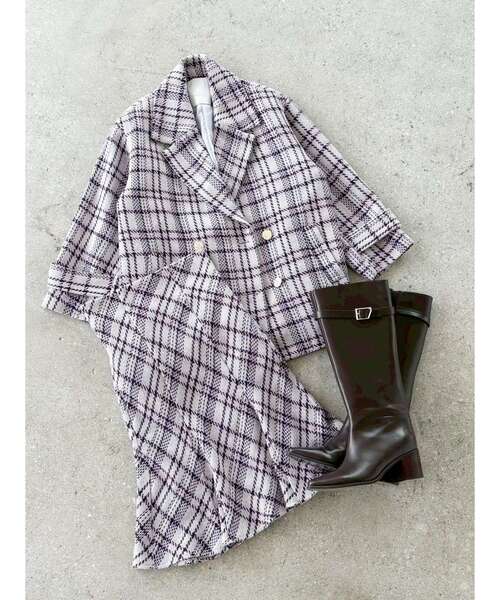 MERCURYDUO（マーキュリーデュオ）の「ベルテッドロングブーツ（ブーツ・レディース・ブラック/レッド/ブラウン・36/38）」の8枚目の写真