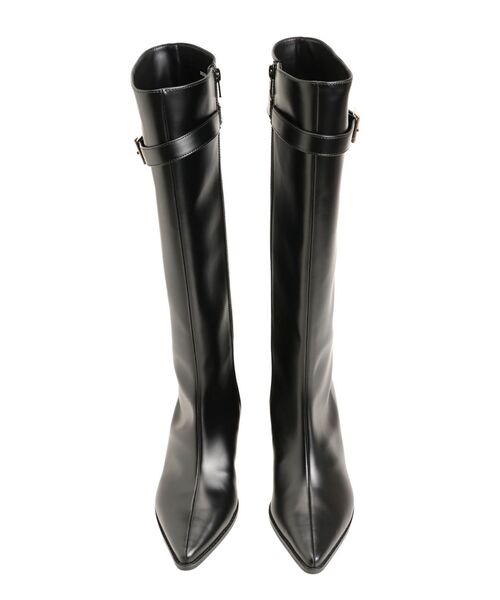 MERCURYDUO（マーキュリーデュオ）の「ベルテッドロングブーツ（ブーツ・レディース・ブラック/レッド/ブラウン・36/38）」の16枚目の写真