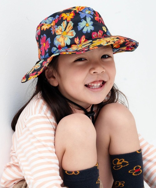 KiU（キウ）の「KiU/キウ　KIDS SUNSHSDE HAT（ハット・キッズ・ブラック系その他3/ブルー系その他/その他1/その他5・FREE）」の3枚目の写真