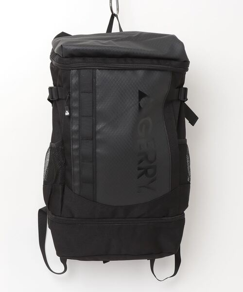 GERRY(ジェリー)の「GERRY ジェリー バックパック 撥水レインカバー付き 大容量リュック(バックパック/リュック・メンズ・ブラック/シルバー・ONE SIZE)」の11枚目の写真