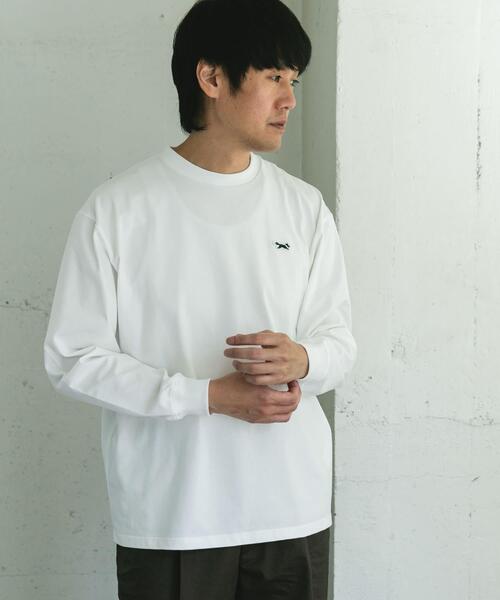 URBAN RESEARCH DOORS(アーバンリサーチドアーズ)の「『別注』PENNEYS×DOORS THE FOX 天竺ロングスリーブTシャツ(Tシャツ/カットソー・メンズ・ホワイト/ブラック系その他/チャコールグレー・MEDIUM/LARGE)」の22枚目の写真