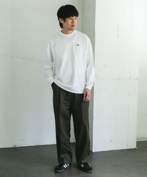 URBAN RESEARCH DOORS(アーバンリサーチドアーズ)の「『別注』PENNEYS×DOORS THE FOX 天竺ロングスリーブTシャツ(Tシャツ/カットソー・メンズ・ホワイト/ブラック系その他/チャコールグレー・MEDIUM/LARGE)」の20枚目の写真