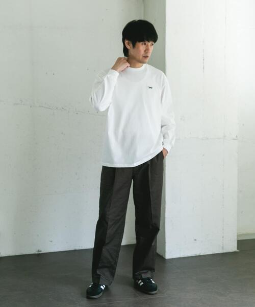 URBAN RESEARCH DOORS(アーバンリサーチドアーズ)の「『別注』PENNEYS×DOORS THE FOX 天竺ロングスリーブTシャツ(Tシャツ/カットソー・メンズ・ホワイト/ブラック系その他/チャコールグレー・MEDIUM/LARGE)」の19枚目の写真