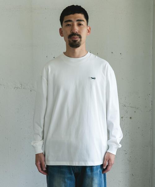 URBAN RESEARCH DOORS(アーバンリサーチドアーズ)の「『別注』PENNEYS×DOORS THE FOX 天竺ロングスリーブTシャツ(Tシャツ/カットソー・メンズ・ホワイト/ブラック系その他/チャコールグレー・MEDIUM/LARGE)」の15枚目の写真