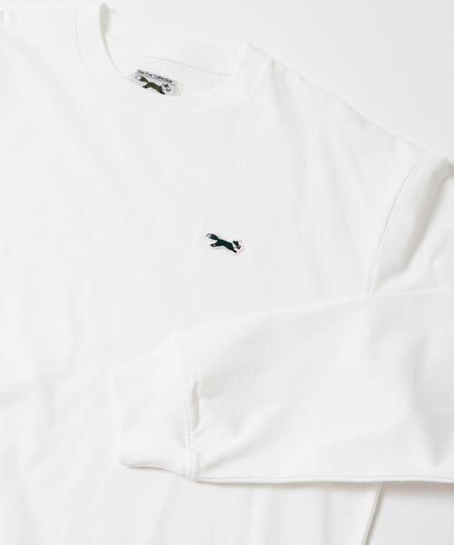 URBAN RESEARCH DOORS(アーバンリサーチドアーズ)の「『別注』PENNEYS×DOORS THE FOX 天竺ロングスリーブTシャツ(Tシャツ/カットソー・メンズ・ホワイト/ブラック系その他/チャコールグレー・MEDIUM/LARGE)」の11枚目の写真
