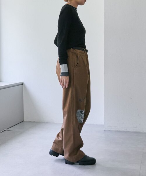 セール】【Work of art Kendai×SUM1 STYLE】別注ワッペンパンツ