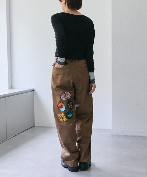 セール】【Work of art Kendai×SUM1 STYLE】別注ワッペンパンツ