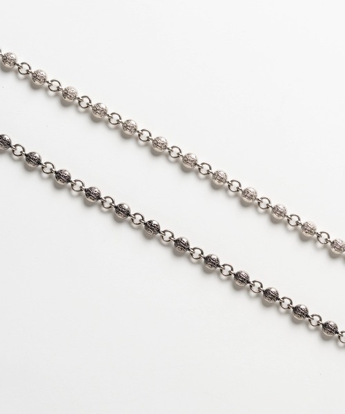 KAMIYA(カミヤ)の「Ball Wallet Chain(ウォレットチェーン・メンズ・シルバー/ブラック・FREE)」の7枚目の写真