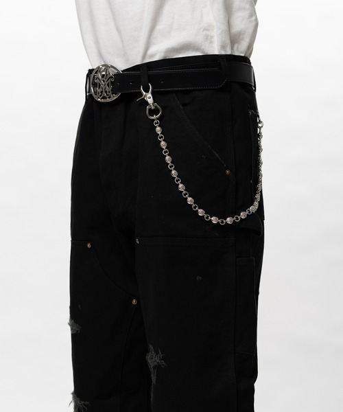 KAMIYA(カミヤ)の「Ball Wallet Chain(ウォレットチェーン・メンズ・シルバー/ブラック・FREE)」の6枚目の写真