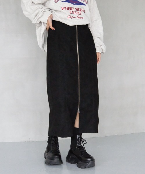 PAGEBOY(ページボーイ)の「ライスコールZIPナロースカート(スカート・レディース・ブラック/ブラウン/ピンク・FREE)」の22枚目の写真