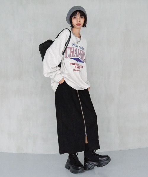 PAGEBOY(ページボーイ)の「ライスコールZIPナロースカート(スカート・レディース・ブラック/ブラウン/ピンク・FREE)」の18枚目の写真