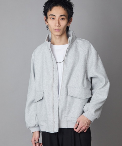 Theater code(シアターコード)の「Basic Flap Pocket Blouson / ベーシック フラップポケット付き スウェット ブルゾン 秋 秋服メンズ 2026年秋冬 冬服(ブルゾン・メンズ・アッシュ/チャコール・M/L)」の11枚目の写真