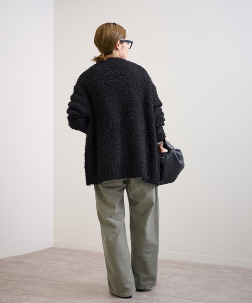 ≪WEB限定 / 追加≫CURLY ガウンニット（カーディガン/ボレロ