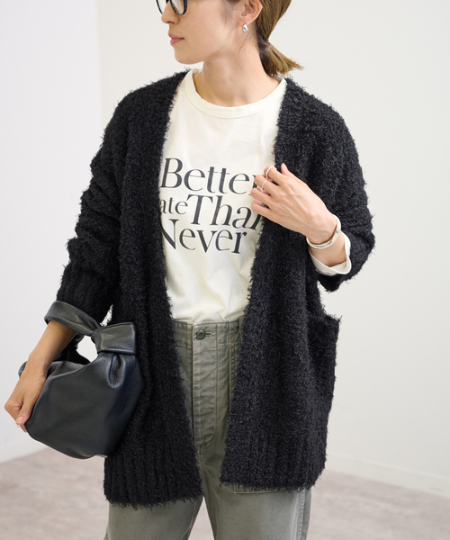 ≪WEB限定 / 追加≫CURLY ガウンニット（カーディガン/ボレロ