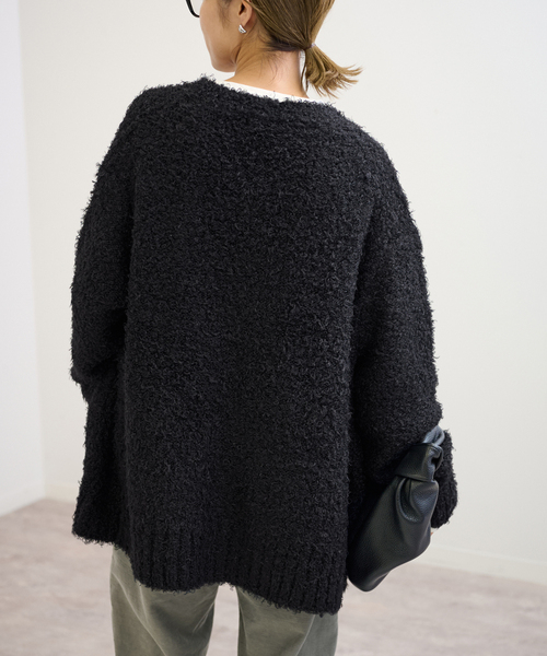 ≪WEB限定 / 追加≫CURLY ガウンニット（カーディガン/ボレロ