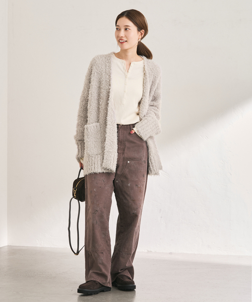 ≪WEB限定 / 追加≫CURLY ガウンニット（カーディガン/ボレロ