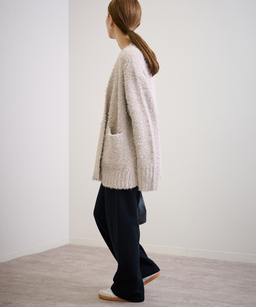 ≪WEB限定 / 追加≫CURLY ガウンニット（カーディガン/ボレロ