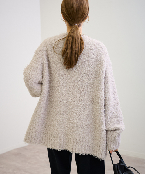 ≪WEB限定 / 追加≫CURLY ガウンニット（カーディガン/ボレロ