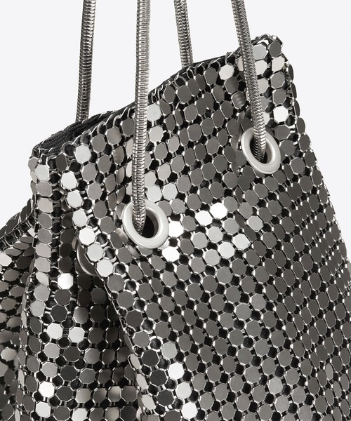 BIGOTRE(ビゴター)の「【BIGOTRE】PURSE METAL MINI(ショルダーバッグ・レディース・シルバー・ONE SIZE)」の4枚目の写真