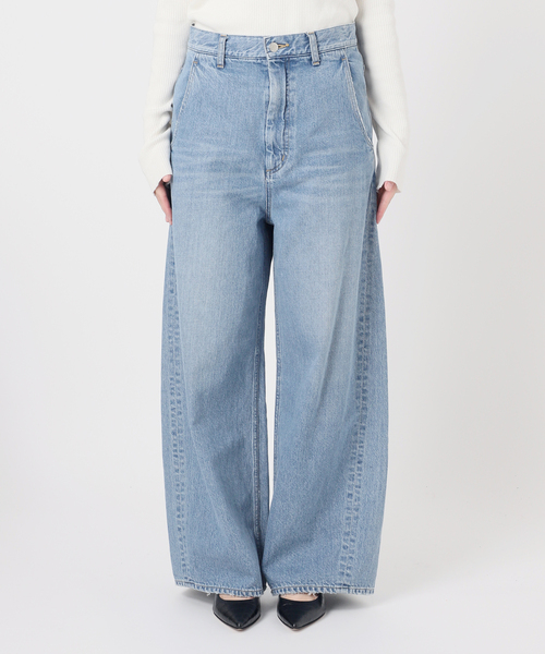 journal standard L'essage（ジャーナルスタンダードレサージュ）の「ウォッシュドバギーデニム（デニムパンツ・レディース・ブラック/ブルー・38/36）」の14枚目の写真