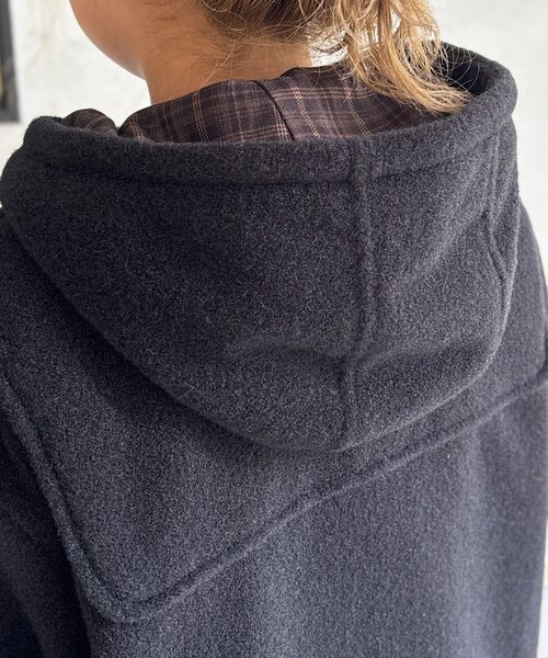 CPCM（シーピーシーエム）の「スライバーダッフルコート（その他アウター・レディース・グリーン/ブラック/ブラウン・SMALL/MEDIUM）」の19枚目の写真