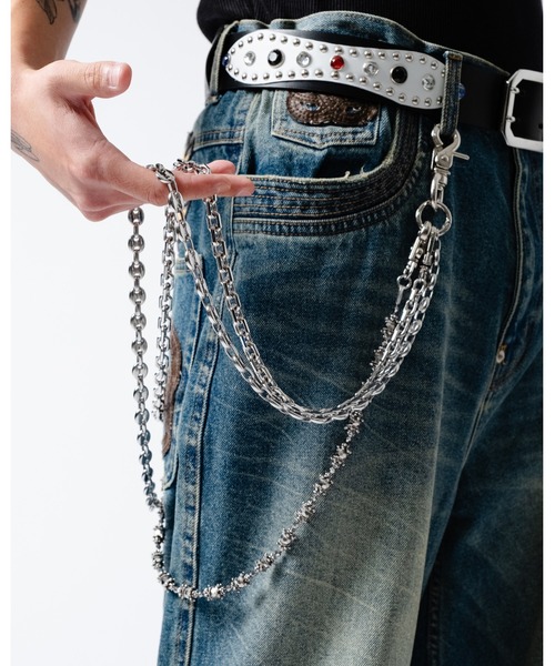 BH TRIPLE WALLET CHAIN（ウォレットチェーン）｜BREATH（ブレス）の  