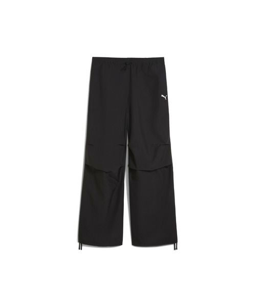 PUMA(プーマ)の「PUMA プーマ ウィメンズ ワードローブ ESS パラシュート ウーブン パンツ(その他パンツ・レディース・ブラック/アーミー・MEDIUM/LARGE/X-LARGE/SMALL)」の7枚目の写真