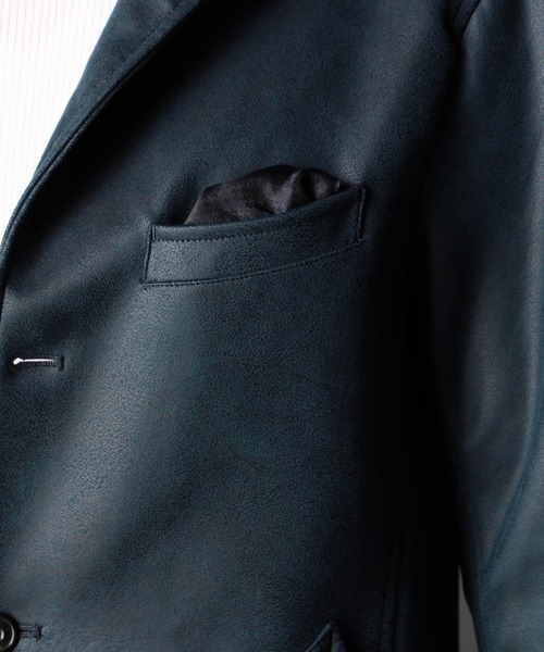 NICOLE CLUB FOR MEN（ニコルクラブフォーメン）の「スタンドカヴァーオールジャケット（その他アウター・メンズ・シルバーグレー/グレー系/ブラック/ブルー系・LARGE/X-LARGE/XX-LARGE/MEDIUM）」の13枚目の写真