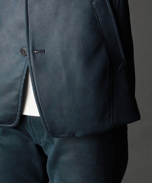 NICOLE CLUB FOR MEN（ニコルクラブフォーメン）の「スタンドカヴァーオールジャケット（その他アウター・メンズ・シルバーグレー/グレー系/ブラック/ブルー系・LARGE/X-LARGE/XX-LARGE/MEDIUM）」の17枚目の写真