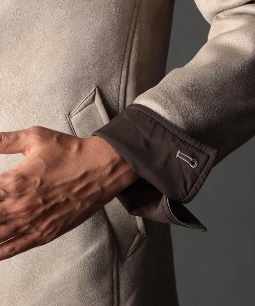 NICOLE CLUB FOR MEN（ニコルクラブフォーメン）の「スタンドカヴァーオールジャケット（その他アウター・メンズ・シルバーグレー/グレー系/ブラック/ブルー系・LARGE/X-LARGE/XX-LARGE/MEDIUM）」の21枚目の写真