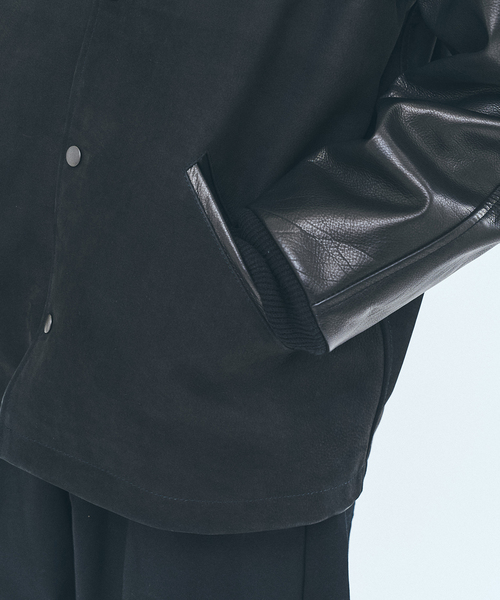 417 EDIFICE（フォーワンセブンエディフィス）の「【SKOOKUM / スクーカム】417別注 Leather AWARDブルゾン（ライダースジャケット・メンズ・ブラック・LARGE/MEDIUM）」の15枚目の写真