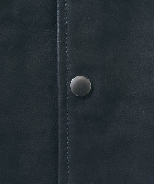 417 EDIFICE（フォーワンセブンエディフィス）の「【SKOOKUM / スクーカム】417別注 Leather AWARDブルゾン（ライダースジャケット・メンズ・ブラック・LARGE/MEDIUM）」の21枚目の写真