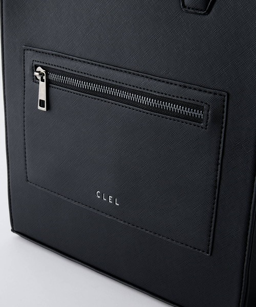 CLEL（クレイル）の「【CLEL】Embossed 2Way Tote Bag / エンボス 2wayトートバッグ（トートバッグ・メンズ・ブラック系/ベージュ系・FREE）」の14枚目の写真