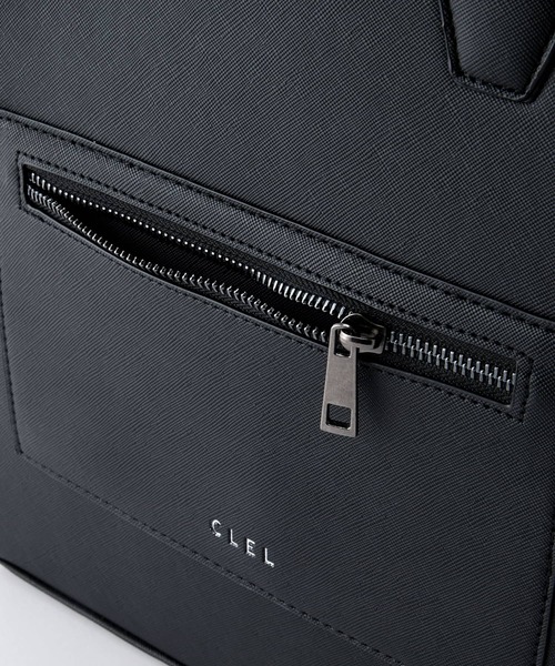 CLEL（クレイル）の「【CLEL】Embossed 2Way Tote Bag / エンボス 2wayトートバッグ（トートバッグ・メンズ・ブラック系/ベージュ系・FREE）」の15枚目の写真