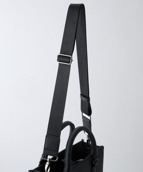 CLEL（クレイル）の「【CLEL】Embossed 2Way Tote Bag / エンボス 2wayトートバッグ（トートバッグ・メンズ・ブラック系/ベージュ系・FREE）」の16枚目の写真