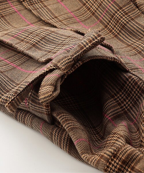 Seraph（セラフ）の「【ジュニア対応】サイドリボンスカート見えプリーツキュロット（その他パンツ・キッズ・キャメル/ブラック/スカイブルー・80/90/100/110/120/130/140）」の6枚目の写真