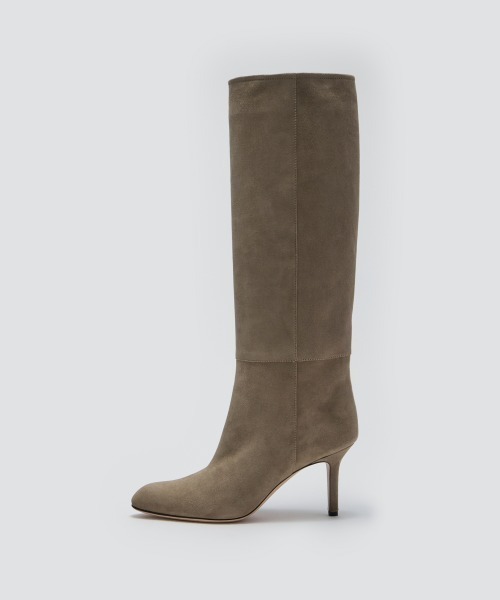 METRO ロングブーツ 8.0cm TAUPE（ブーツ）｜PELLICO（ペリーコ）の