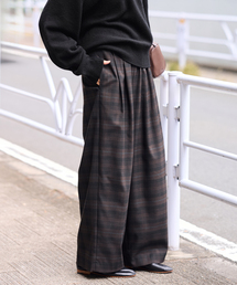 FRAMeWORK | チェックイージーパンツ(その他パンツ)