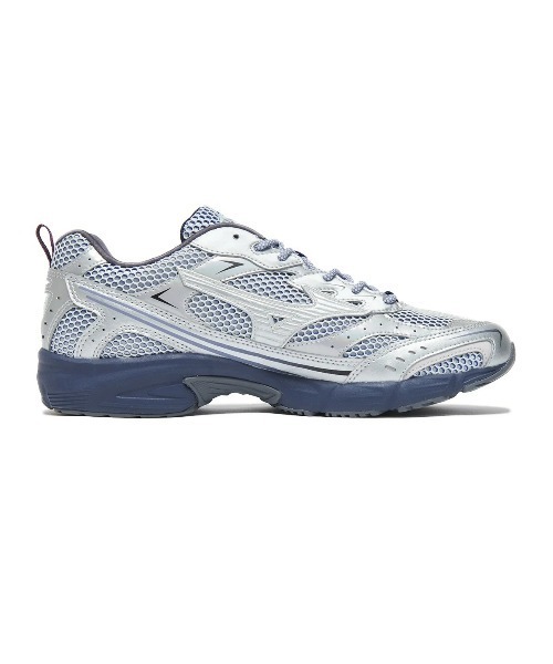 MIZUNO(ミズノ )の「MIZUNO MXR(ミズノ MXR)(スニーカー・メンズ・シルバー系・23cm/23.5cm/24cm/24.5cm/25cm/25.5cm/26cm/26.5cm/27cm/27.5cm/28cm/28.5cm/29cm)」の4枚目の写真