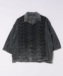 AYUITE（アユイテ）の「【Ca】【it】【AYUITE】ﾍﾟｲｽﾞﾘｰ刺繍 ｼｬﾂｼﾞｬｹｯﾄ七分袖（その他アウター）」