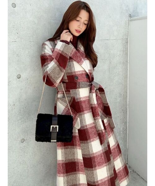 RESEXXY（リゼクシー）の「キルティングファーコンパクトバッグ（ハンドバッグ・レディース・ホワイト/ブラック・FREE）」の18枚目の写真