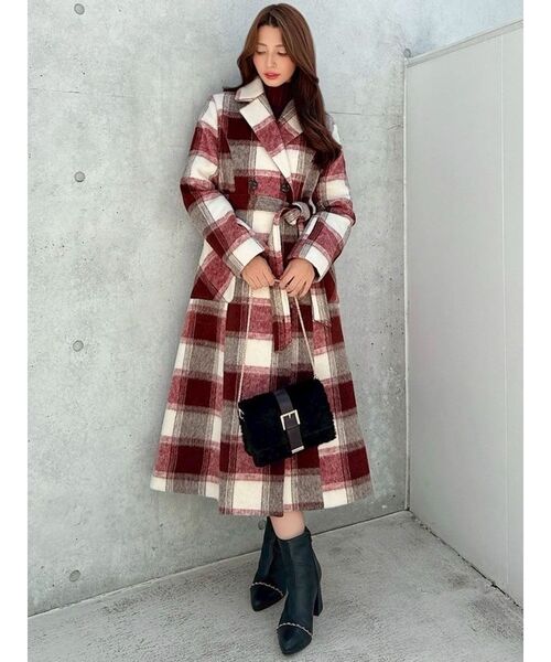 RESEXXY（リゼクシー）の「キルティングファーコンパクトバッグ（ハンドバッグ・レディース・ホワイト/ブラック・FREE）」の19枚目の写真