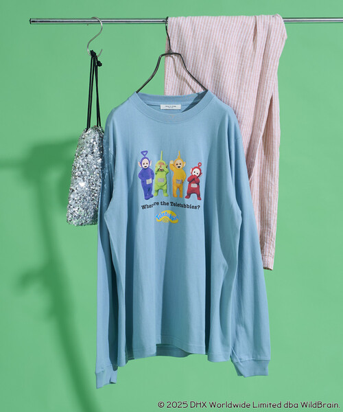 セール】Teletubbies ミニ フロント プリントロンT/テレタビーズ（T