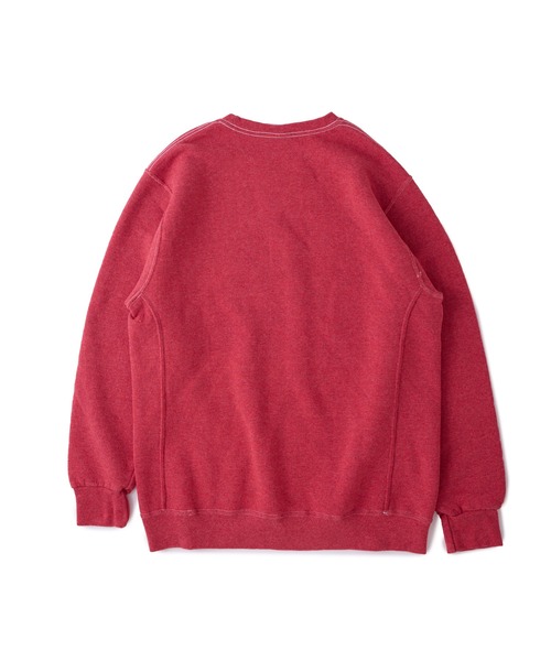 M TO R(ムウトアール)の「【RUSSELL ATHLETIC for M TO R】DYED EMBRO SWEATSHIRTS UNISEX(スウェット・レディース・ネイビー/ライトグレー/レッド/ピンク・M/L/XL/S)」の9枚目の写真
